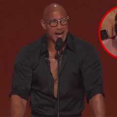 Dwayne Johnson Drops Surprising R-Word in Wild Kevin Hart Roast Set