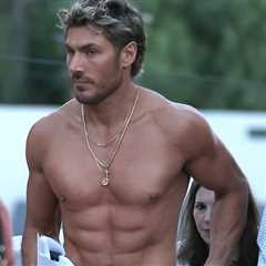 Celeb Hairstylist Chris Appleton Seen on Set Filming Scenes for 'Baywatch' Reboot