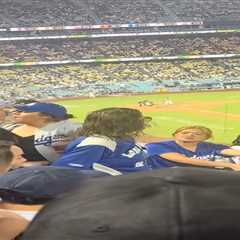 Epic Dodgers brawl captured as fans hurl haymakers, flash gang signs midgame