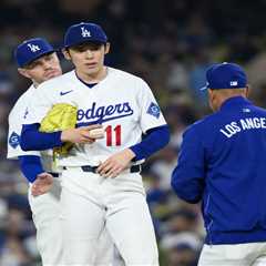 Dodgers need more from Roki Sasaki as pitching injuries mount