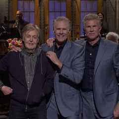 Paul McCartney Jumps Into ‘SNL’ Monologue’s Will Ferrell/Chad Smith Joke