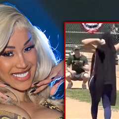 Cardi B Throws Pitch at Son Wave’s Game, Admits She’s More of a 'Girl Mom'