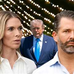 Donald Trump Won't Attend Son Donald Jr.'s Wedding