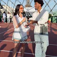 Arthur Fils has flirty interaction with German tennis pro at French Open