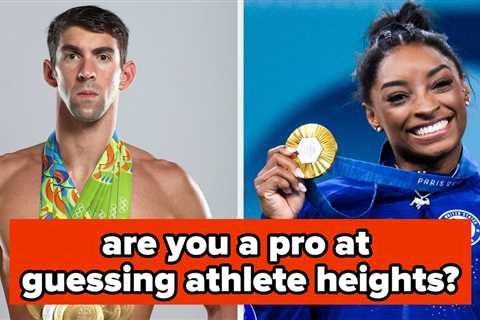 Sorry, But There's No Way You'll Accurately Guess The Height Of Every Pro Athlete On This Quiz