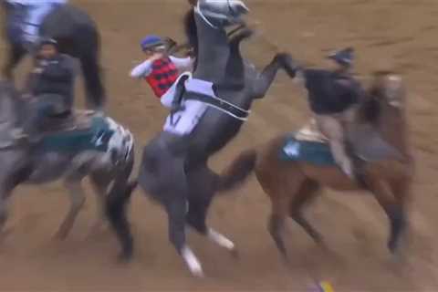 Great White gets scratched from Kentucky Derby just before race after jockey gets thrown
