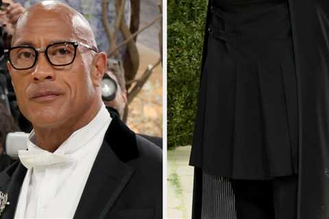 Dwayne Johnson Explained Why He Wore A Skirt To The 2026 Met Gala