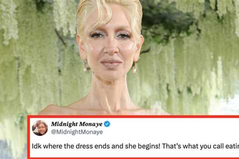 Now This Is Art!!: A Met Gala Attendee Rocked A Sculpted Naked Dress That You Have To See For..