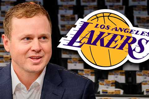 L.A. Mayoral Candidate Spencer Pratt Attends Lakers Game