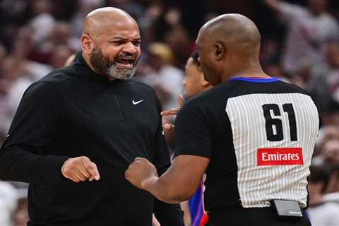 Pistons coach J.B. Bickerstaff shreds ‘unacceptable’ refs after Game 4 loss to Cavaliers
