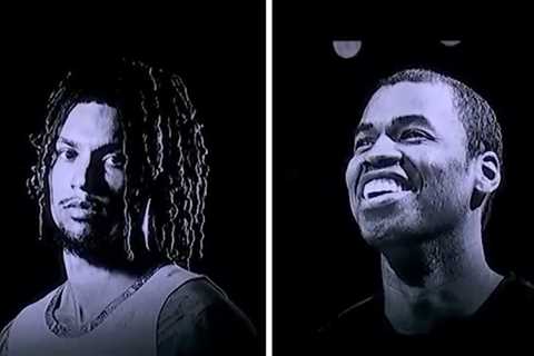Brandon Clarke, Jason Collins Honored Before NBA Playoff Game