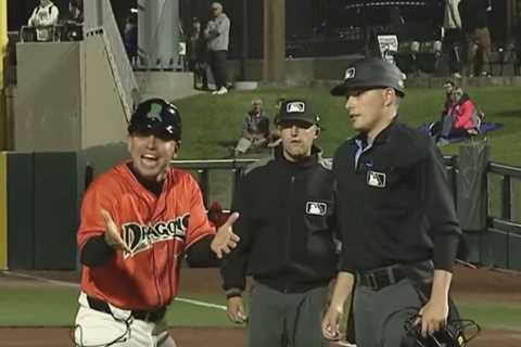 Minor league teams clash in benches-clearing brawl in wild scene — with four ejections