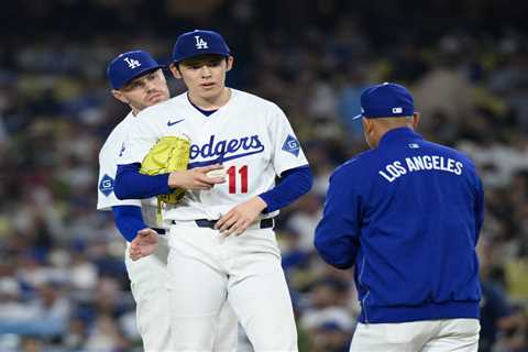 Dodgers need more from Roki Sasaki as pitching injuries mount