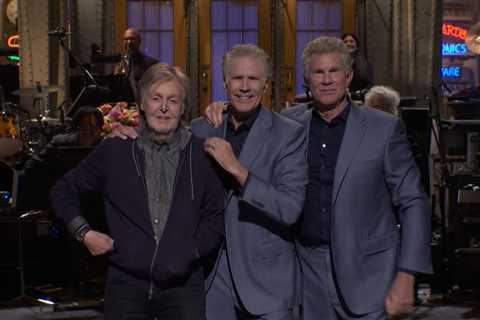 Paul McCartney Jumps Into ‘SNL’ Monologue’s Will Ferrell/Chad Smith Joke