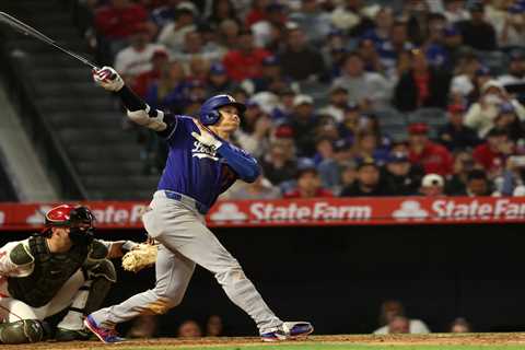 Shohei Ohtani has five-RBI night as Dodgers score season-high 15 runs in drubbing of Angels