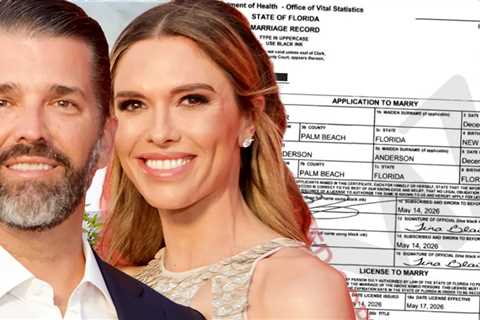 Donald Trump Jr. and Bettina Anderson Are Officially Married