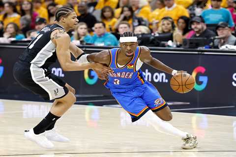Thunder climb out of early hole to beat Spurs thanks to Shai Gilgeous-Alexander’s big night, bench
