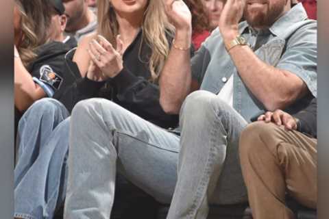 LeBron James salutes Taylor Swift and Travis Kelce as couple support Cavaliers in Game 3 loss to..