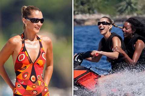 Bella Hadid Brings the Heat During Sexy Saint-Tropez Yacht Day