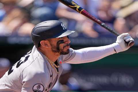 Aaron Boone has ‘love-hate’ relationship with Jose Caballero after Yankees helmet snafu