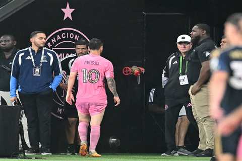 How Argentina is handling a possible Lionel Messi World Cup injury