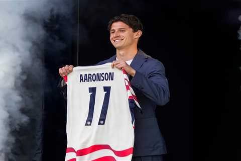 Brenden Aaronson skips USMNT World Cup practice — to get married