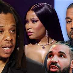 Jay-Z Disses Nicki Minaj, Kanye West, Drake During Roots Picnic Freestyle
