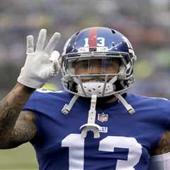 Giants work out several notable veteran receivers — including Odell Beckham Jr.