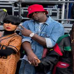 Monica Wore a Custom MCM Monogram Set and Brandy Wore a Custom Cross Colours Look at the Roots..