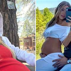 Alex Cooper Shows Off Baby Bump In New Photos