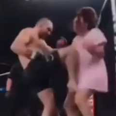 Sean Strickland Beats Up Transgender Woman In Fake Bud Light Ad