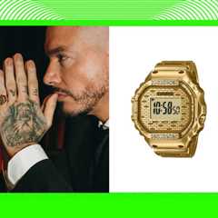 J Balvin Partners With Casio to Release a Limited-Edition Ring That Doubles as a Timepiece