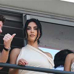 Kim Kardashian Ignores Reporter at F1 Grand Prix, Slammed By Fans