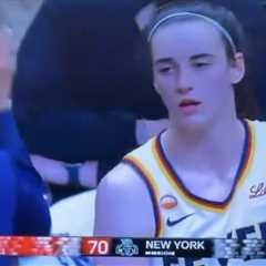 Caitlin Clark appears to snub Fever teammate in awkward shoulder-pat moment