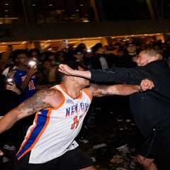 Rabid NY Knicks fans tear Victor Wemby jersey into rags — nearly two dozen arrested in rowdy watch..