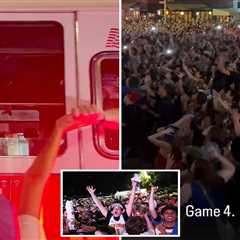 NYC was absolutely electric after Knicks’ historic NBA Finals comeback against the Spurs