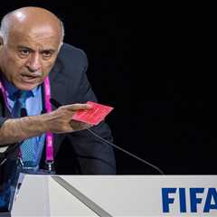 Head of Palestinian soccer group says he wasn’t granted US visa to attend World Cup