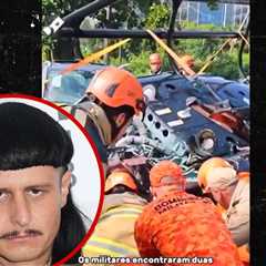 Oliver Tree Crash Site Video Shows Mangled Helicopter