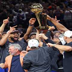 ESPN reporter calls NBA championship a ‘participation trophy’ in bizarre moment as Knicks fans..
