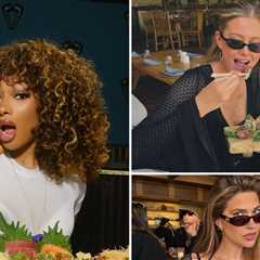 Roll Up On These Stars Who Love Sushi -- Happy Sushi Day