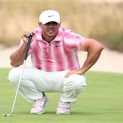 Brooks Koepka’s wife Jena Sims cracks golf joke amid US Open disappointment