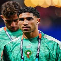 Achraf Hakimi’s ex-wife kissed by J Balvin as rape allegations swirl