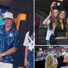 Celebrities Attend Team USA FIFA World Cup Match Against Turkey