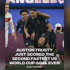 Auston Trusty’s wife has one-word reaction to his USMNT-record World Cup goal