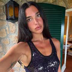 Dua Lipa Shares Sexy Snaps From Italian Getaway