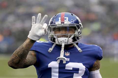 Giants work out several notable veteran receivers — including Odell Beckham Jr.