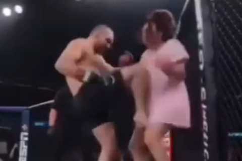 Sean Strickland Beats Up Transgender Woman In Fake Bud Light Ad