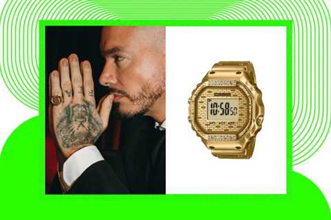 J Balvin Partners With Casio to Release a Limited-Edition Ring That Doubles as a Timepiece