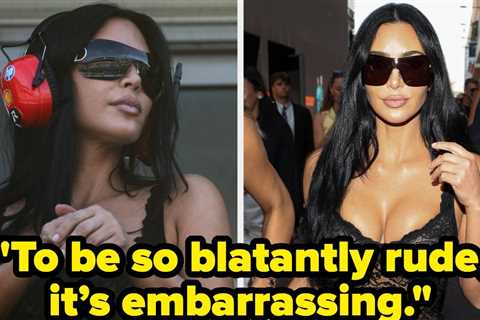 Kim Kardashian Blatantly Ignored A Reporter At The Monaco Grand Prix, And People Have Thoughts