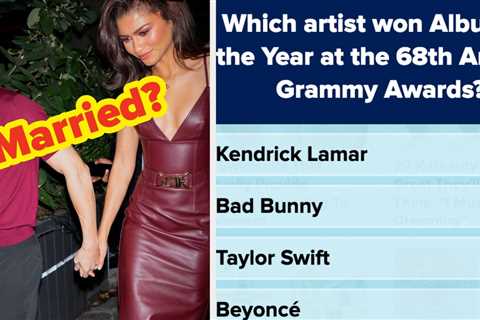 Pop Culture Trivia! How Much Do You Remember From This Year (So Far)?